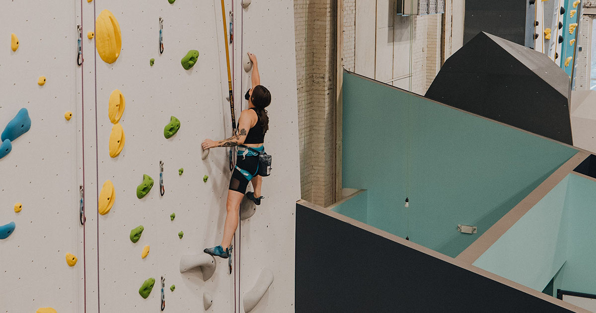 Climbing Class System Climbing Classes | Climb So iLL at the Steel Shop