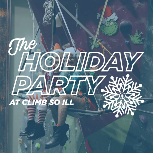 It's never too early to start thinking about the holidays, right? Join us for our annual Holiday Party on December 12th at the Power Plant from 6-10 PM! The party is for punch pass holders and members only - but feel free to bring a guest! RSVP today with the link in our bio. We'd love to see y'all there!