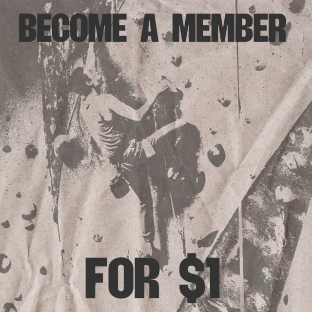 It's the last week of our Membership Sale and we're doing something special. Join for $1 and get access to all the gym has to offer. Don't miss your chance. Sale ends January 31st!

Link in our bio for sign up!

#membershipsale #sale #indoorclimbing #stcharlesmo #stlouis #climbinggym