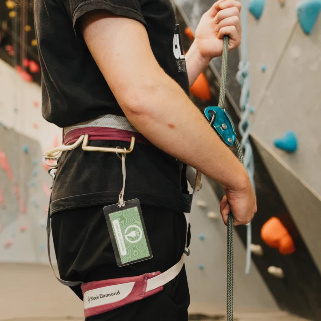 Our Belay Buddy tags got a glow-up ✨

Same system, fresh funky background. Looking for a belay partner? Grab a tag at the desk, add it to your harness, and get climbing together. Return it when you’re done—and just like that, you’ve made a new belay buddy.

#belaybuddy #indoorclimbing #climbinggym #climbsoill