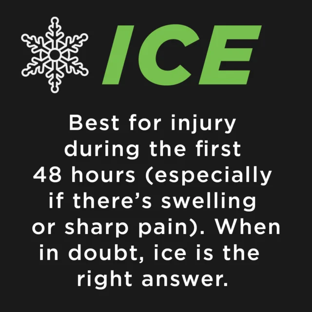 We got some excellent injury advice from @claytonchirostl that we wanted to share. Check it out:

Ice, heat, or tape—which one should you actually use?

Not every climbing injury needs the same treatment. Swipe through for a quick guide on when each option makes the most sense.

And remember: if your pain isn't improving or keeps coming back, don't ignore it. Getting it checked out sooner can help you get back on the wall faster.

#injurytips #climberinjury #climbinggym #climbing #climbsoill #indoorclimbing