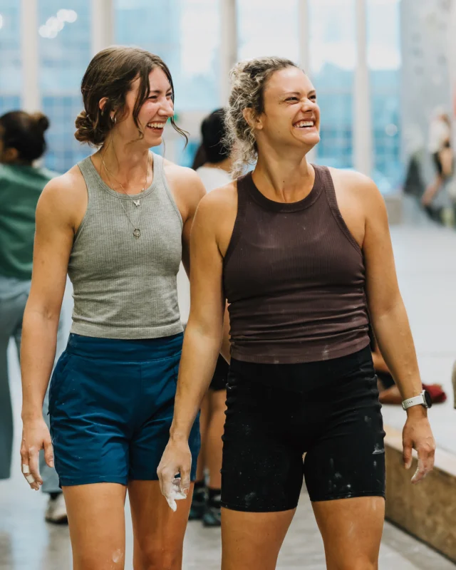 It's Friday!!! And we're all smiles over here. #climbsoill #stlclimbing #fridaysmiles